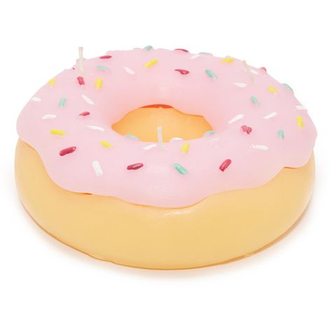 Sunnylife Donut Candle (€20) ❤ liked on Polyvore featuring home, home decor, candles & candleholders, pink candles and pink home decor Prosecco Pong, Donut Candle, Hippie Candles, Yankee Candle Gift Set, Cinnamon Candles, Donut Candles, Pink Home Accessories, Teen Diy, Giant Donut