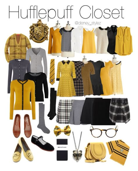 "Hufflepuff" by disney-stylez ❤ liked on Polyvore featuring MaxMara, Carven, Orla Kiely, Topshop, Repeat, Jacqueline De Yong, Easy USA, Vero Moda, TWINTIP and Therapy Harry Potter Inspired Outfits, Hufflepuff Costume, Harry Potter Houses Outfits, Hufflepuff Outfit, Stile Harry Potter, Hogwarts Outfits, Hufflepuff Aesthetic, Hufflepuff Pride, Dresses Yellow