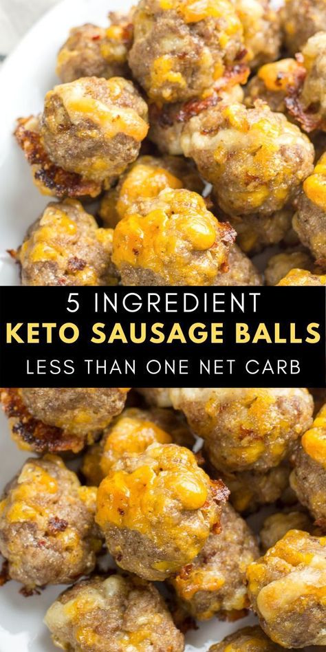 Easy Grab And Go Breakfast, Keto Sausage Balls, Keto Sausage, Keto Recipes Breakfast, Grab And Go Breakfast, Sausage Balls, Diet Breakfast Recipes, Recetas Keto, Keto Meal Prep