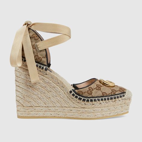 G Jacquard Wool Jacket In Brown & Black | GUCCI® US Gucci Wedges, Diy Shoe, Gucci Store, Gucci Gifts, Shoe Ideas, Espadrilles Style, Women's Espadrilles, Espadrilles Platform, Platform Espadrilles