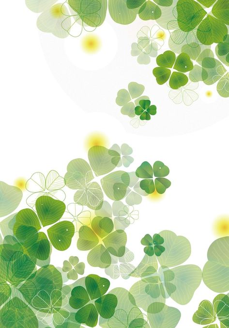 Clover Leaf Design Plant background Four Leaf Clover Wallpaper, Ireland Decor, Leaves Wallpaper Iphone, St Patricks Day Wallpaper, Plant Background, Sunflower Wallpaper, Art Hobbies, Graphic Design Background Templates, Wallpaper Pattern