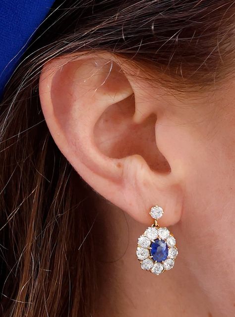 Why Kate Middleton Wearing Sapphires Like Diana's Is Especially Meaningful Now Kate Middleton Earrings, Kate Middleton Jewelry, Commonwealth Day, Set Of Jewelry, Van Cleef And Arpels Jewelry, Sapphire And Diamond Earrings, Classy Jewelry, Expensive Jewelry, Jewelry Lookbook