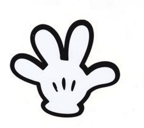 Mickey Mouse Glove Clipart White and other clipart images on Cliparts pub™ Free Mickey Mouse Printables, Mickey Mouse Photo Booth, Minnie Mouse Template, Hand Template, Mickey Mouse Outline, Mickey Mouse Printables, Mickey Mouse Gloves, Mickey Mouse Clipart, Mickey Mouse Png