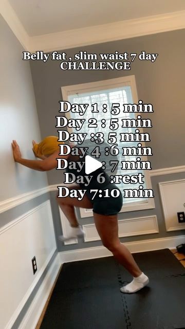 Easy Exercise For Flat Tummy, Targeted Workouts, Standing Ab Exercises, Denise Austin, Belly Workout Challenge, Standing Abs, 7 Day Challenge, Ab Workouts, Post Partum Workout