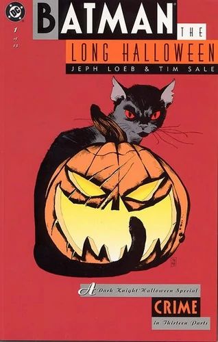 Batman: The Long Halloween Vol 1 1 | DC Database | FANDOM powered by Wikia Batman Long Halloween, Tim Sale, Knight Halloween, The Long Halloween, Batman The Long Halloween, Halloween Comic, Halloween Crafts Preschool, Bob Kane, Dc Comic Books