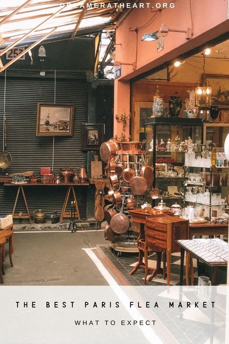 Le Marché aux Puces,the most famous Paris flea market, has 14 markets and over 2000 vendors. It is a browser's paradise. Looking for antiques? Vintage clothing? Wander the aisles and marvel at what you can find. You won't leave empty handed. #parisfleamarket #marcheauxpucesparis #parisfleamarketwhattoexpect #marcheauxpucessaintouen #bestparisfleamarket Europe 2023, French Flea Market, Paris Markets, Paris Flea Markets, Paris France Travel, Paris Travel Tips, Paris Travel Guide, Paris Shopping, The Labyrinth