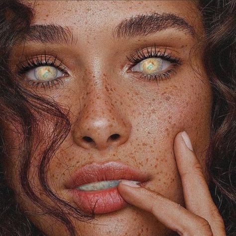 Eyes edit, aesthetic, eye space edit, collage art, surreal art, face edit Black Hair Freckles, Black Hair And Freckles, Brown Hair And Freckles, Space Edit, Eyes Edit, Tattooed Freckles, Edit Collage, Face Edit, Eye Make Up Videos