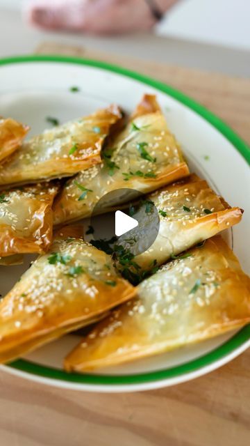 Ray McVinnie on Instagram: "Spiced Chicken Filo 

Makes 8.

3 tablespoons extra virgin olive oil, plus extra for brushing
1/2 medium carrot, finely diced
1/2 stick celery, thinly sliced
1 small onion, finely chopped
2 cloves garlic, finely chopped
1 tablespoon finely chopped ginger
zest of 1 lemon
300g skinned, boned chicken thighs, diced 2cm (I used @bostockbrothers )
1 tablespoon cumin seeds, toasted in a dry pan until slightly darkened in colour and fragrant
1 teaspoon ground turmeric
200ml chicken stock
2 tablespoons cornflour mixed with just enough cold water to make a thin slurry
8 sheets filo pastry
2 tablespoons sesame seeds

Preheat the oven to 200°C
Line a baking tray with baking paper.
Heat the in oil a large frying pan over moderate heat.
Add the carrot, celery, onion, garlic, Pasta Fillo, Spiced Chicken, Filo Pastry, Cumin Seeds, Ground Turmeric, Chicken Spices, Baking Tray, Baking Paper, Virgin Olive Oil