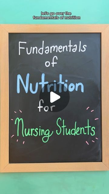 Allorah Foote, BSN, RN, CCRN | NCLEX & Nursing School Resources on Instagram: "🥑 Fundamentals of Nutrition for Nursing Students 

follow @nursewellversed for visual nursing education 🧠

Here’s a quick overview of the basics of nutrition!

🟠MACROnutrients= needed for energy and need LARGE amounts of

Includes:
→ Carbs
→ Fats
→ Proteins

MICROnutrients= needed for functioning and need SMALLER amounts of

Includes:
→Vitamins
→Minerals

Vitamins can be broken down into:
💦 Water-soluble (dissolve in water)
🧈 Fat-soluble (dissolve in fat)

Minerals can be broken down into:
→MACROminerals (electrolytes)
→MICROminerals (trace minerals)

I hope you found this overview helpful! Let me know if you’d like me to dive deeper into this topic!

What are you currently learning in your nursing program? Fundamentals Of Nursing, Nursing Programs, Trace Minerals, Nursing Education, Nclex, School Resources, Nursing Students, Nursing School, In Water