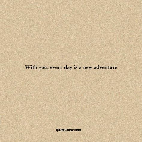 With you, every day is a new adventure. 🌍💫 Life with you is exciting and full of surprises. Thank you for turning the ordinary into extraordinary and for making every moment special. Tag your adventure buddy! 💕 Follow us for more inspiring thoughts and positive vibes @lifeloomvibes! 🙌✨ Don't forget to: 👍 Like 🔄 Share 💬 Comment 🔖 Save {SelfHealth IndianInspiration SelfLove SelfCare LifeLessons Life Goal} #LoveQuotes #RelationshipGoals #AdventureAwaits #CoupleGoals #LoveStory #Together... Don't Forget, Life Goals, Adventure Awaits, New Adventures, Positive Vibes, Relationship Goals, The Ordinary, Couple Goals, Self Love