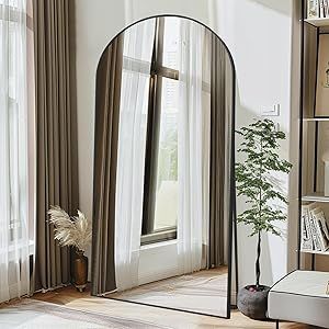 Oversized Mirror Bedroom, Mirror Against Wall, Large Full Length Mirror, Full Length Mirror With Stand, Arched Full Length Mirror, Freestanding Mirror, Full Length Mirror Stand, Mirror With Stand, Frame For Living Room