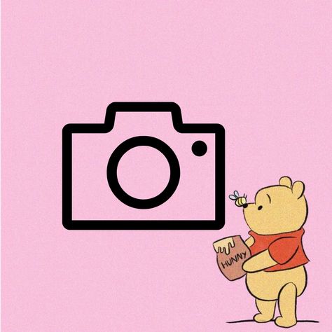 Winnie The Pooh App Icons, Disney App Icons Aesthetic, Disney App Icon, Disney+ App Icon, Homescreen Themes, Winnie The Pooh Tattoos, Icon Colors, Pooh Pictures, Disney+ Icon