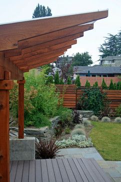 Slanted Pergola, Along Fence Landscaping, Arbor Design, Wedding Pergola, Alaskan Art, Noise Barrier, Pergola Carport, Steel Pergola, Contemporary Home Design