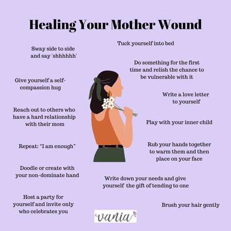 Heal Mother Wound, Enmeshment Mothers, Mother Wound Healing, Mother Wound, Healing Inner Child, Womb Healing, Writing A Love Letter, Healing Journaling, Practicing Self Love