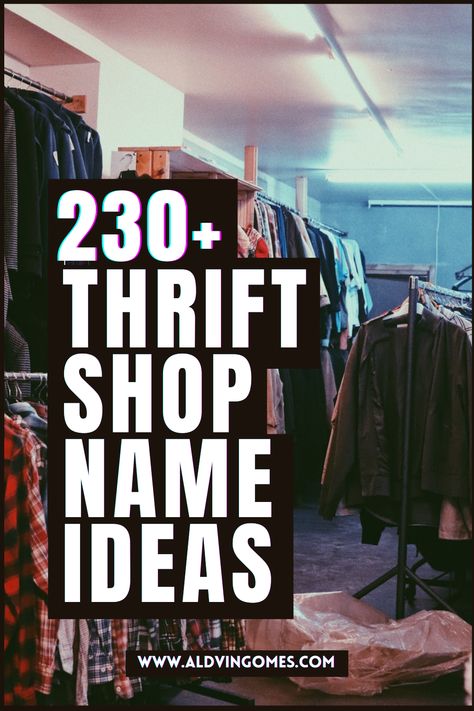 Planning to start a thrift shop? but stuck on finding good names? Here is the list of thrift shop names to grab for your business. thrift shop name ideas, thrift store name ideas, fun thrift store name ideas. Thrift Clothes Shop Name Ideas, Ukay Ukay Business Name Ideas, Thrift Instagram Account Names, Instagram Thrift Name Ideas, Thrift Account Names, Thrift Store Ideas Clothes, How To Start A Thrift Store Online, Aesthetic Thrift Store Names, Online Thrift Shop Names Ideas