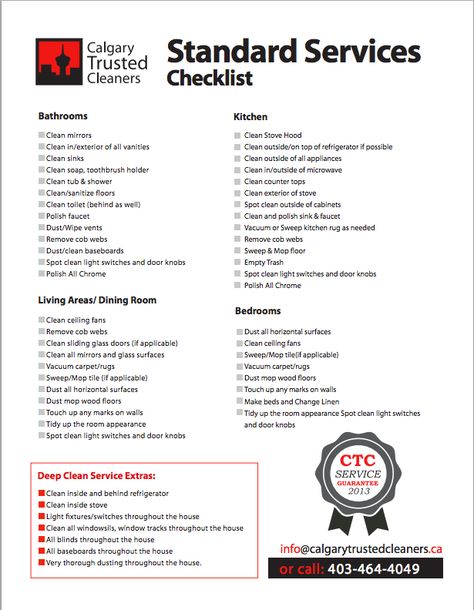 Standard Cleaning Checklist, Residential Cleaning Checklist, Commercial Cleaning Checklist, Cleaning Service Checklist, Cleaning Services Prices, Cleaning Business Ideas, Cleaning Prices, Housekeeping Business, Business Cleaning Services