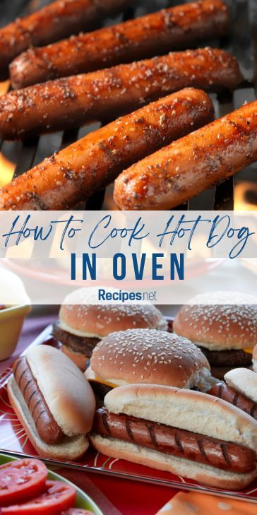 Master the art of cooking hot dogs in the oven with our ultimate guide! This simple technique delivers tasty, evenly cooked hot dogs every time. Find more easy recipes at recipes.net. #CookingHacks #Foodie #HotDogHeaven #OvenBaked #KitchenTips Hot Dogs In The Oven, Oven Hot Dogs, Cooking Hot Dogs, Chicken Lazone, Baked Hot Dogs, Dogs Recipes, Hot Dog Sauce, Grilling Hot Dogs, Pork Dinners