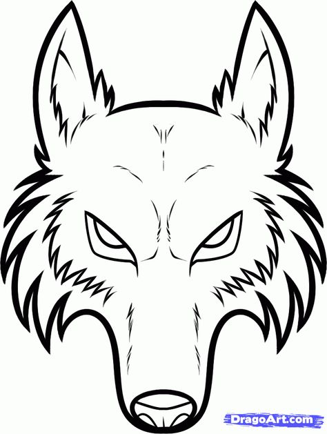 How to Draw a Werewolf Face Step by Step Werewolves Monsters FREE ... Scary Wolf Drawing, Cartoon Wolf Drawing, Wolf Face Drawing, Wolf Drawing Easy, Werewolf Tattoo, Scary Wolf, Werewolf Drawing, Easy People Drawings, Cartoon Drawings Of Animals