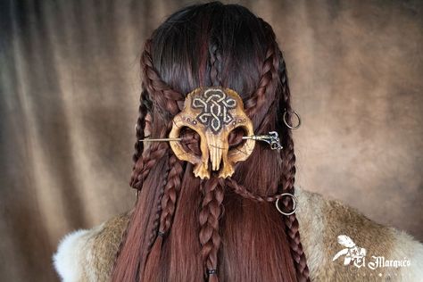 Easy viking hair