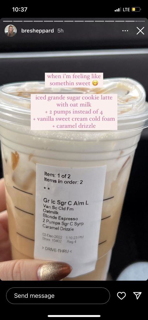 Starbucks Sugar Cookie Latte Order, Sugar Cookie Oat Latte Starbucks, Starbucks Oat Milk Drinks, Iced Sugar Cookie Almond Milk Latte, Starbucks Sugar Cookie Latte, Starbucks Sugar Cookie, Sugar Cookie Latte, Vegan Starbucks, Almond Milk Latte