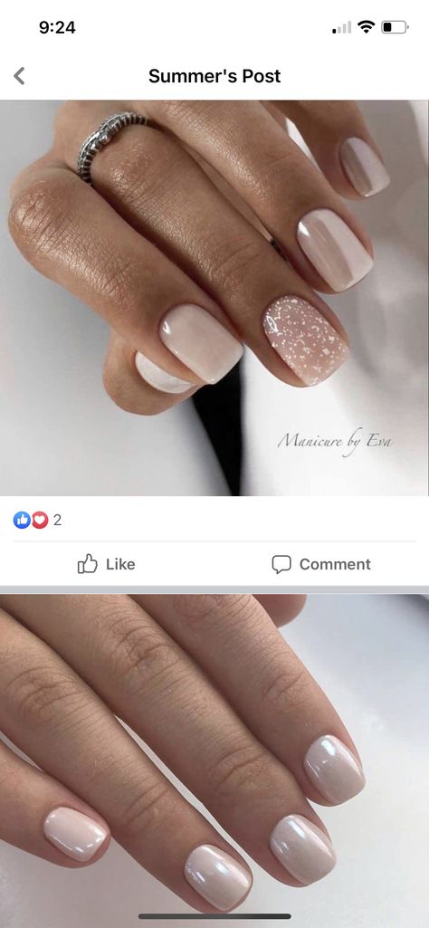 Neutral Bridal Party Nails, Nail Color To Go With Champagne Dress, Wedding Nails For Bride Acrylic Short, Wedding Nails Winter, Wedding Nails For Mom Of Bride, Mother Of The Bride Nails Ideas Classy, Bachelorette Party Nails Bridesmaid, Wedding Nails Mother Of Bride, Nails For Mother Of The Bride