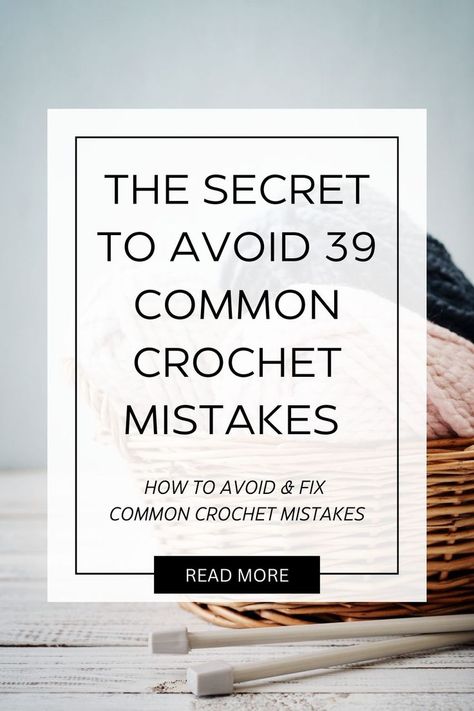 crochet mistakes secrets ebook Crochet Mistakes, Etsy Knitting Patterns, Crochet Stitches Free, Beginner Crochet, Crochet World, Yarn Projects, Crochet Chart, Crochet Patterns For Beginners, Knitting Charts