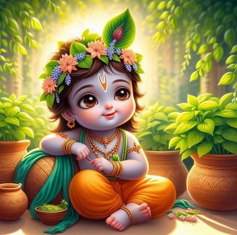 Little Kanha Ji Images, Cartoons Krishna, Janmashtami Images, Krishna Birthday, Disney Character Drawing, Ram Ji, Krishna Drawing, Little Krishna, Baby Krishna