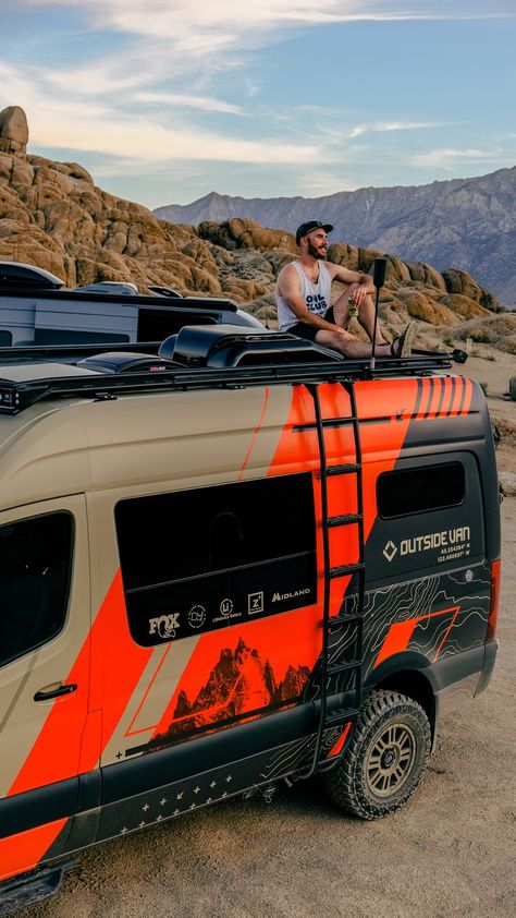 Custom Mtb, 4x4 Camper Van, Alabama Hills, Camper Diy, Cozy Camping, Camper Art, Camping Van, Kombi Home, Combi Volkswagen