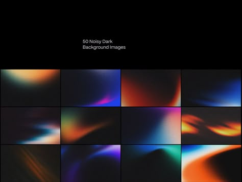 Spectral Gradient , Noisy Textured Background Pack 광고 디자인, Texture Graphic Design, Church Graphic Design, Gradient Design, Gradient Background, Ui Elements, Dark Light, Visual Storytelling, Graphic Design Tutorials