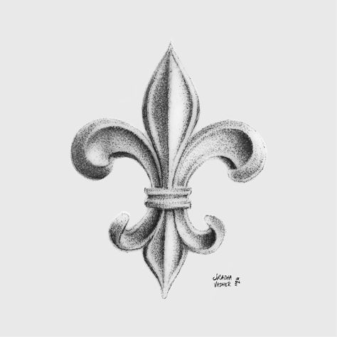 Fleur de lis tattoo on fake skin, 2024 / #sradhavadher #fleurdelis #fleurdelistattoo #coatofarms #ornament #tattoodesign #whipshading #stippletattoo #londontattooartist #shoreditchtattoo #lilytattoo #tattooapprentice #apprenticetattoo / Using @ghosttattooco @reelskintattoo from @killerinktattoo Flure De Lis Tattoo, Flur De Lis Tattoo, Fluer De Lis Tattoo, Drawing Cross, Lis Tattoo, Seshomaru Y Rin, Tattoo Shading, Fake Skin, Fluer De Lis