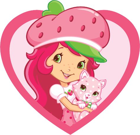 Desenhos Coloridos da Moranguinho - Imagem | Toda Atual Strawberry Shortcake, Frame, Pink