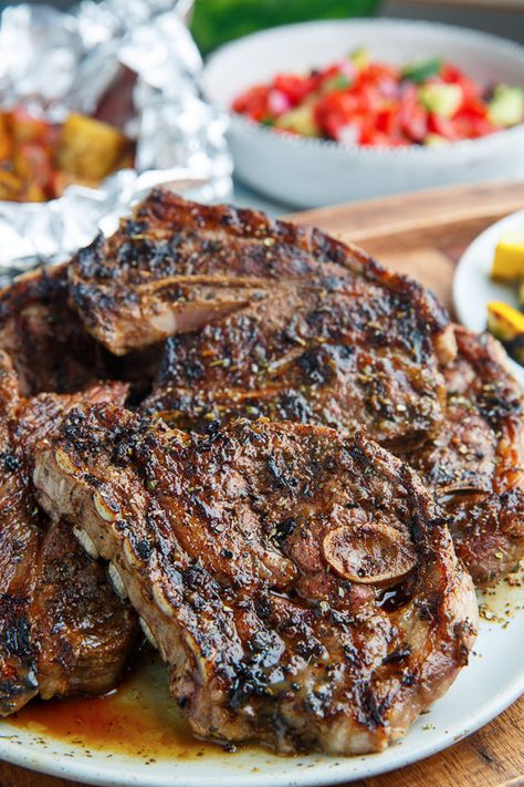 Grilled Lamb Chop Recipes, Grilled Lamb Chops, Lamb Chop Recipes, Lamb Chop, Greek Foods, Grilled Lamb, Lamb Dishes, Greek Cooking, Greek Dishes