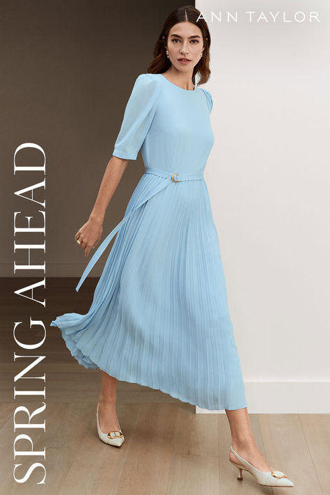 Now in season: lively colors to flowy silhouettes alike. Puritan Dress, Rich Goals, Kibbe Dramatic Classic, Trip Clothes, Kibbe Dramatic, New Wardrobe Ideas, Meeting Outfit, Concert Attire, 2023 Summer Fashion