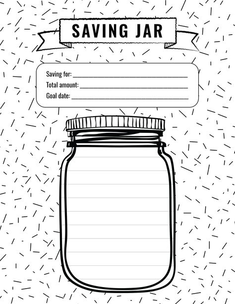 Shop my sale: 40% off. https://etsy.me/2D7CCyl #etsy #ultimateprintablesco #etsyfinds #etsygifts #etsysale #etsycoupon #shopsmall Tracker Printable Free, Saving Jar, Jar Printable, Money Saving Jar, Budget Planner Free, Saving Tracker, Jar Saving, Saving Challenges, Budget Planner Template