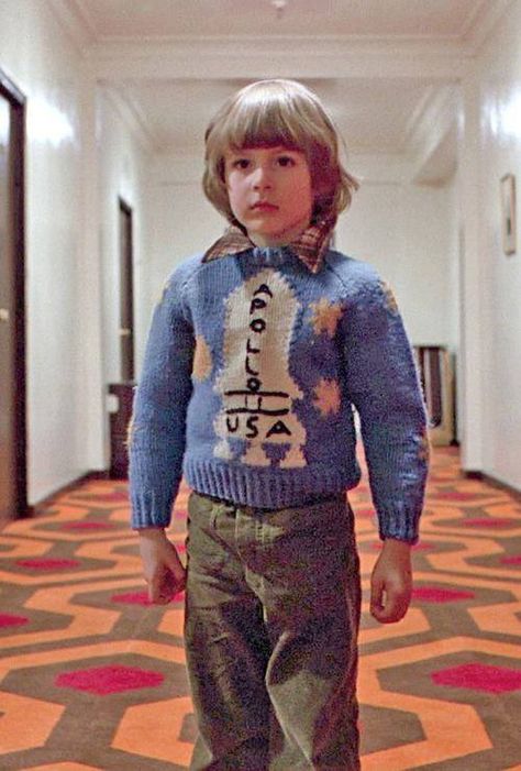 Apollo 11 Jumper, The Shinning Wendy Torrance, Danny Lloyd, Danny Torrance, Stanley Kubrick The Shining, Doctor Sleep, Film Horror, Neil Armstrong, Classic Horror Movies, Apollo 11