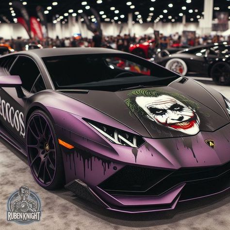 Joker Batman, The Joker, Car Art, Luxury Lifestyle, Lamborghini, Luxury Cars, Batman, Cars, Pins