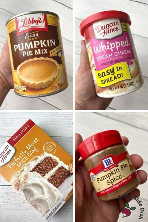 Canned Pumpkin Pie Filling Uses, Easy Pumpkin Dump Cake Recipe, Pumpkin Pie Dump Cake, Spice Cake Mix Recipes, Pumkin Cake, Instapot Ideas, Easy Pumpkin Dump Cake, Pumpkin Cake Mix, Pumpkin Dump Cake Recipe