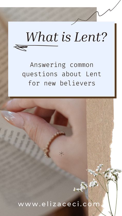 Let’s look at the common questions about Lent. Like, what is lent? How do I participate? What does fasting for Lent mean? What’s the importance of the number 40 I keep seeing in the Bible? Let’s talk about it. Whether you’re a new believer of you’ve been a Christian your whole life every Lent season brings different experiences. Lent gives us this opportunity to go deeper with your relationship with Jesus. Read more on the blog. Fasting For Lent, Lent Readings, What Is Lent, Lent Season, Number 40, Open Ended Questions, Bible Study Topics, Relationship With Jesus, The Dove