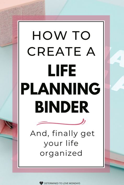 Life Binder Categories, Life Binder Printables, Life Plan Template, Life Management Binder, Create Your Own Life, Life Organization Binder, Personal Improvement Plan, Plan Your Life, Free Planner Templates