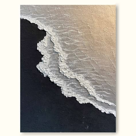 Paintings Minimalist, Sea Texture, Ocean Texture, Ocean Waves Art, Ocean Paintings, Ocean Waves Painting, Wabi Sabi Wall, Wabi Sabi Wall Art, Wave Painting