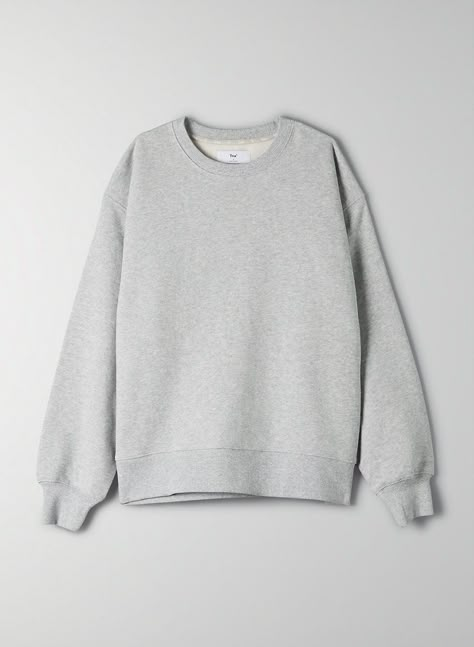 White Crew Neck Sweater, Oversized Crew Neck Sweater, Grey Sweatshirt Outfit, Crew Neck Sweatshirt Outfit, Gray Clothes, Fashion Outfits Winter, Womens Oversized Sweatshirts, Oversize Sweatshirt, Grey Sweaters