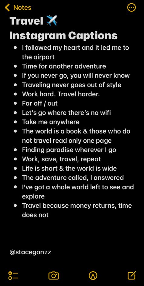 Travel Instagram captions Captions For Traveling Instagram, Captions For Travelling Pictures, Instagram Story Captions Travel, Insta Captions Traveling, Book That Trip Quotes, Travel Photography Captions, Caption On Travelling, Travel Post Caption Ideas, Cute Travel Captions For Instagram