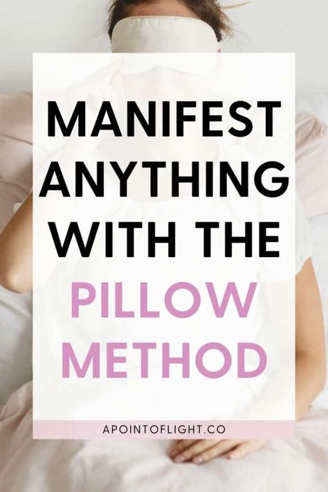 Pillow Method Manifestation, The Pillow Method, Pillow Method, Single Mum, Manifest Anything, Reiki Meditation, The Pillow, Law Of Attraction Tips, Manifestation Journal