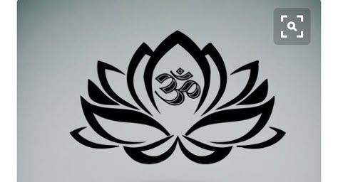 Om Lotus Tattoo, Lotus Flower Tattoo Meaning, Flower Of Life Tattoo, Lotus Flower Logo, Piercing And Tattoo, Lotus Tattoo Design, Om Tattoo, Flower Symbol, Buddha Tattoo