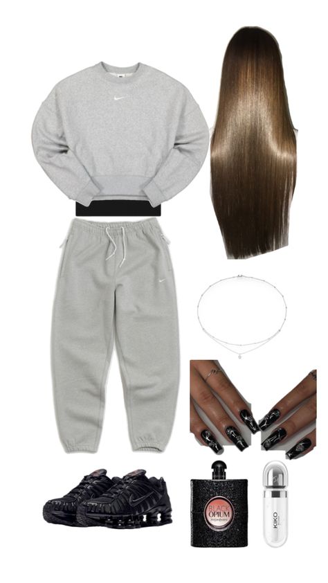 Shox Nike Outfit, Nike Shox Outfit, Outfit Inso, Casual Preppy Outfits, Cute Lazy Day Outfits, Neue Outfits, Zara Fashion, Lazy Day Outfits, Nike Shox