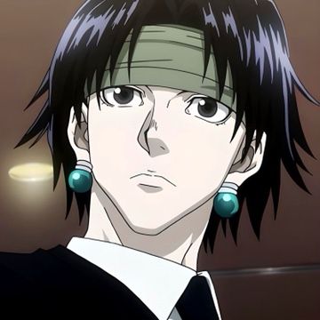 Hunter x hunter Chrollo Lucifer, Anime Boys, Hunter X Hunter, We Heart It, Lost, Hair, Anime, Black