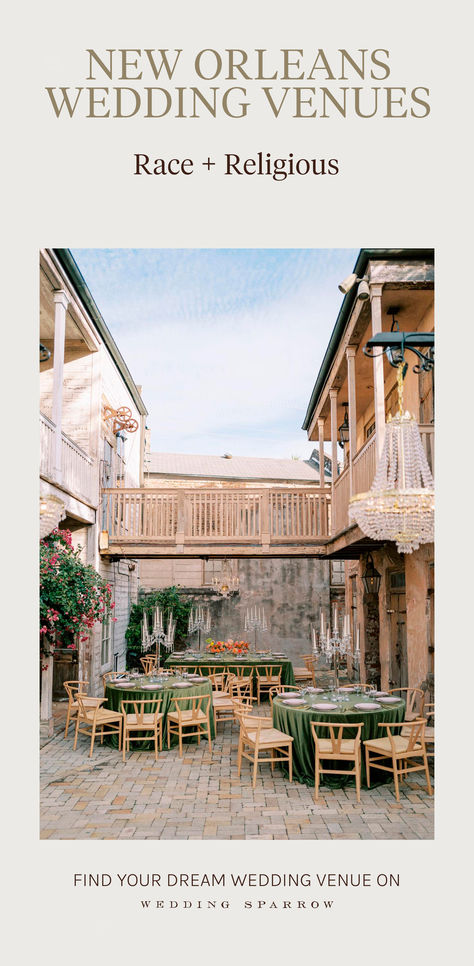 So first on your New Orleans wedding agenda, where to tie the knot. There's certainly no shortage of choice, from chic boutique hotels and historic mansions to dedicated event spaces with gorgeous courtyards and river views. To help you on your way to choosing the perfect destination, check out our pick of the 11 best wedding venues in New Orleans. Micro Wedding New Orleans, Wedding Agenda, Wedding New Orleans, Wedding Sparrow, Dream Wedding Venues, Historic Mansion, Garden District, Inexpensive Wedding Venues, New Orleans Wedding