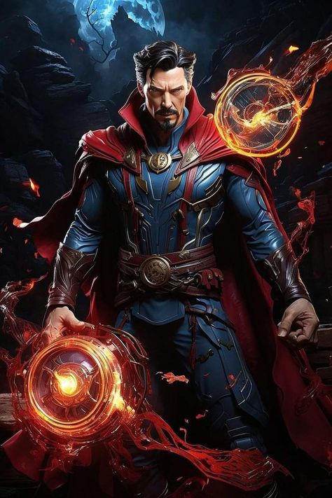 Doctor Strange Wallpapers, Dr Strange Wallpaper, Dr Strange Marvel, Marvel Wallpaper Hd, Sticker Photo, Superman Movies, Stephen Strange, Marvel Superheroes Art, Superhero Poster