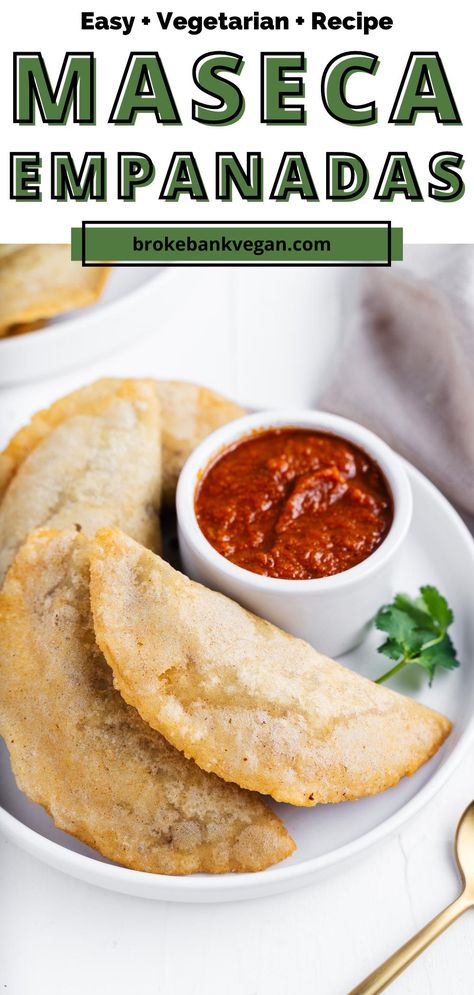 Empanadas Recipe Dairy Free, Corn Flour Empanada Dough, Recipes With Maseca Flour, Masa Harina Dessert Recipes, Corn Masa Flour Recipes, Recipes Using Corn Flour, Masa Flour Recipes, Recipes With Masa Flour, Authentic Empanadas