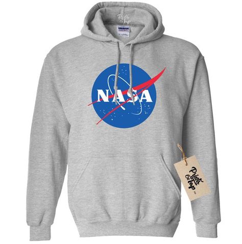 Space Patch, Nasa Hoodie, Nasa Shirt, Very Short Dress, Comfortable Hoodies, Grey Man, Nasa Space Shuttle, Nasa Logo, Mister Tee